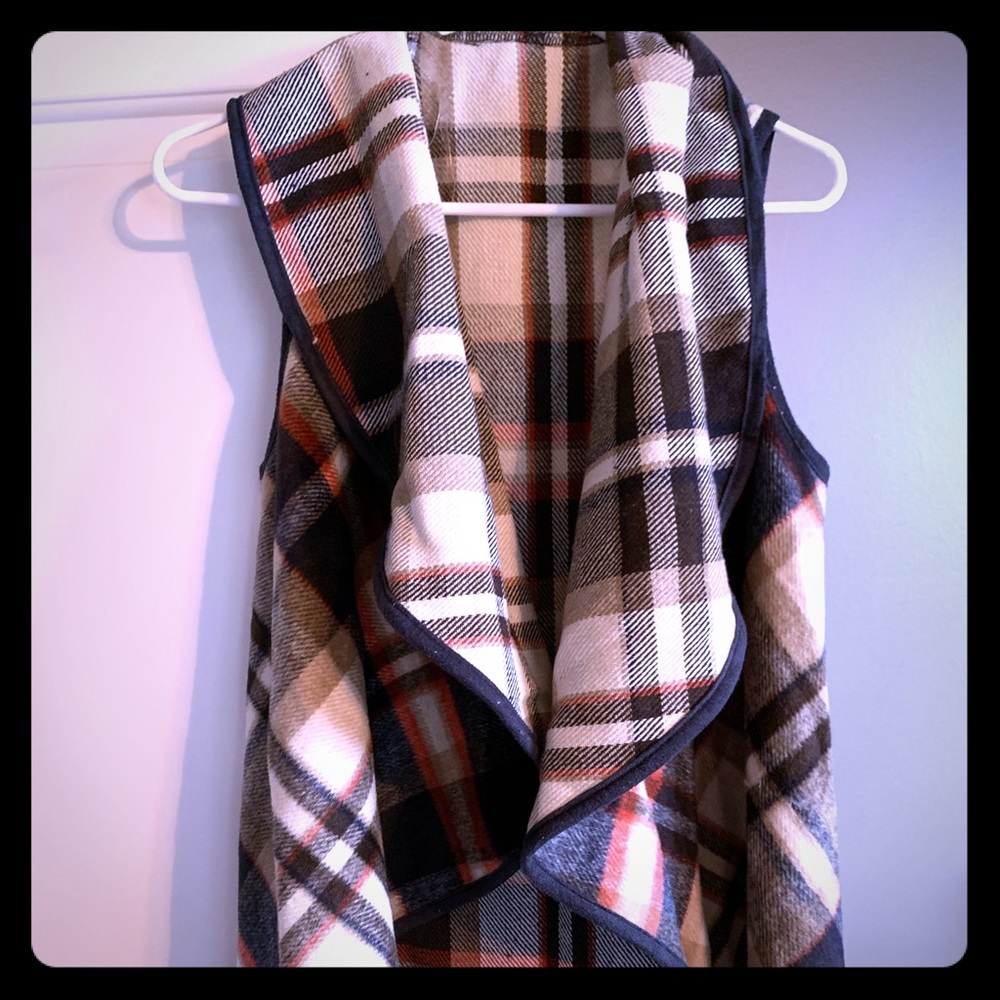 Navy/Orange Vest Small